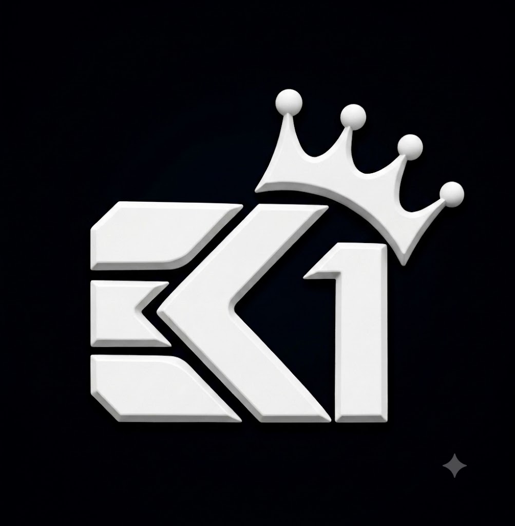 EK1 Game mobile app download screen with 3D effects